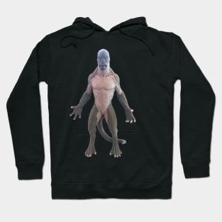 Alien reptilian Hoodie